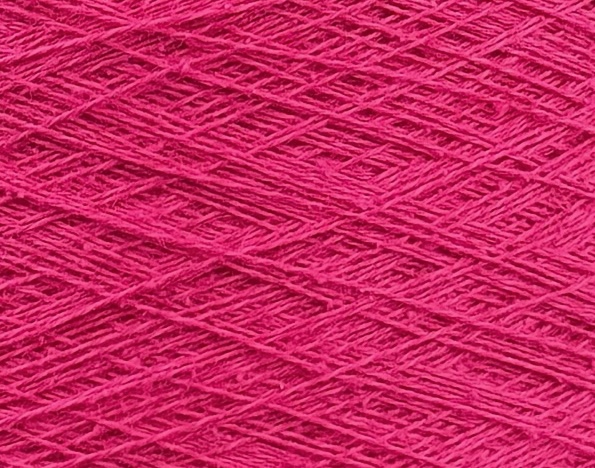 Toscano S.r.L. Art. Seta 854 Nm 2/30 – Garn aus Seide, Baumwolle, Viskose und Leinen col. Fuchsia 1945